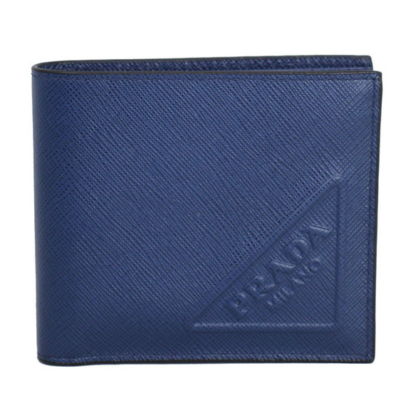 Prada Blue Leather Wallet - Picture 1 of 4